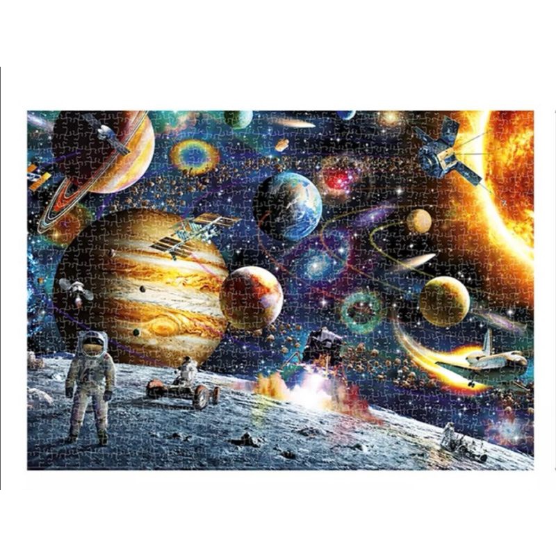 Preloved jigsaw puzzle 1000pcs