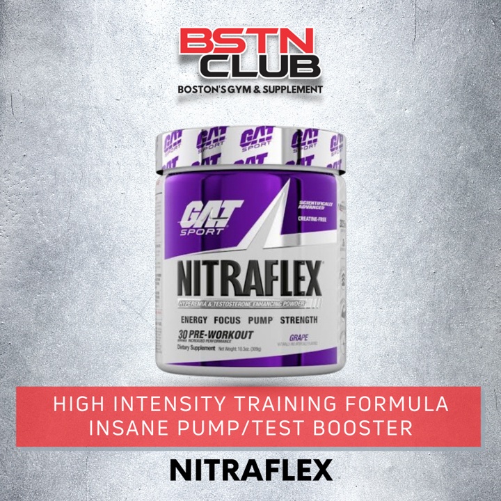 GAT NITRAFLEX 30SERVING PREWORKOUT HYPEREMIA TESTOTERONE