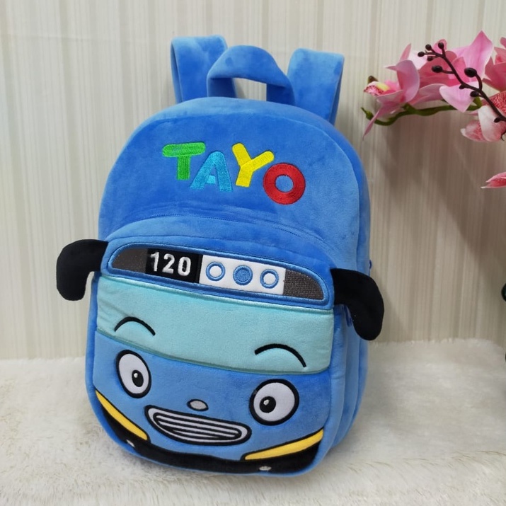 Toysopedia Tas Ransel 2Resleting  L/Backpack Anak SD/Tas Karakter Kado Tas Anak