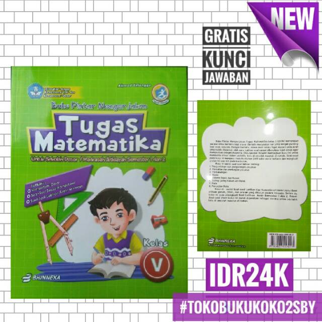 BUKU TUGAS MATEMATIKA KELAS 6 SD