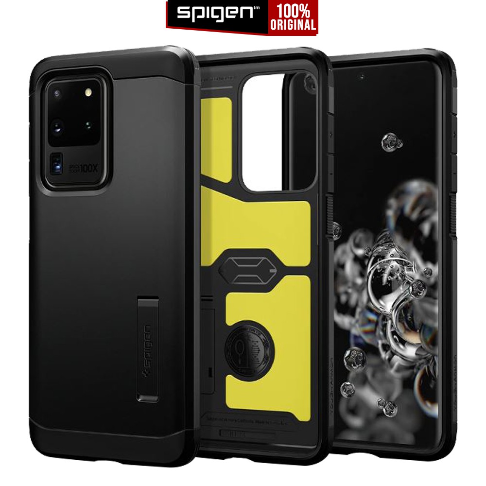 

Case Samsung Galaxy S20 Ultra / S20 Plus / S20 Spigen Tough Armor Stand Anti Shock Hardcase Casing