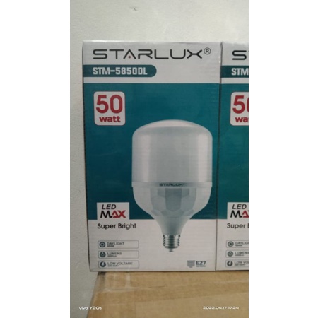 led starlux MAX 50w garansi 1 tahun