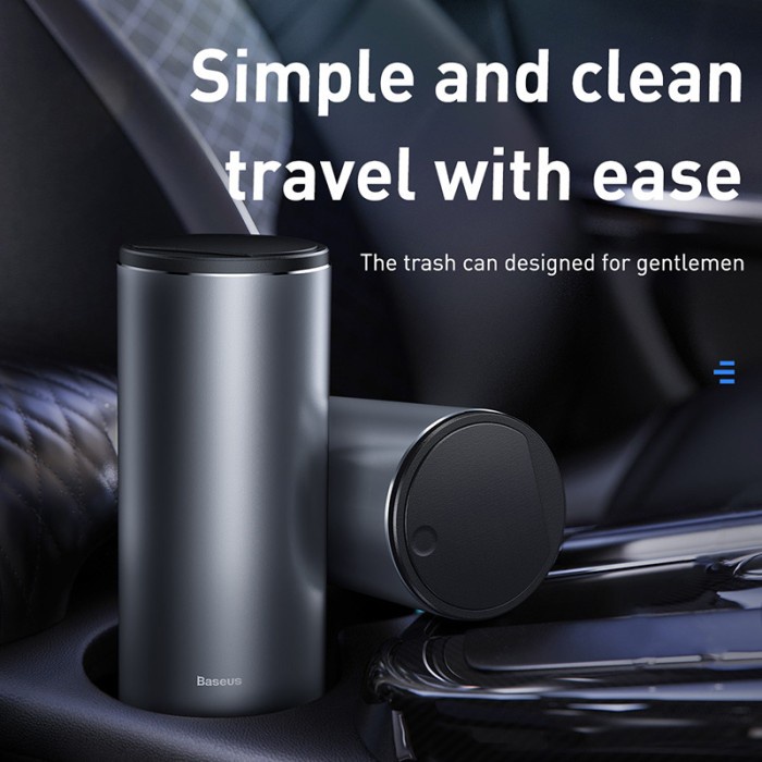 Tempat Sampah Mobil Baseus Gentlemen Style Vehicle-Mounted Trash Can