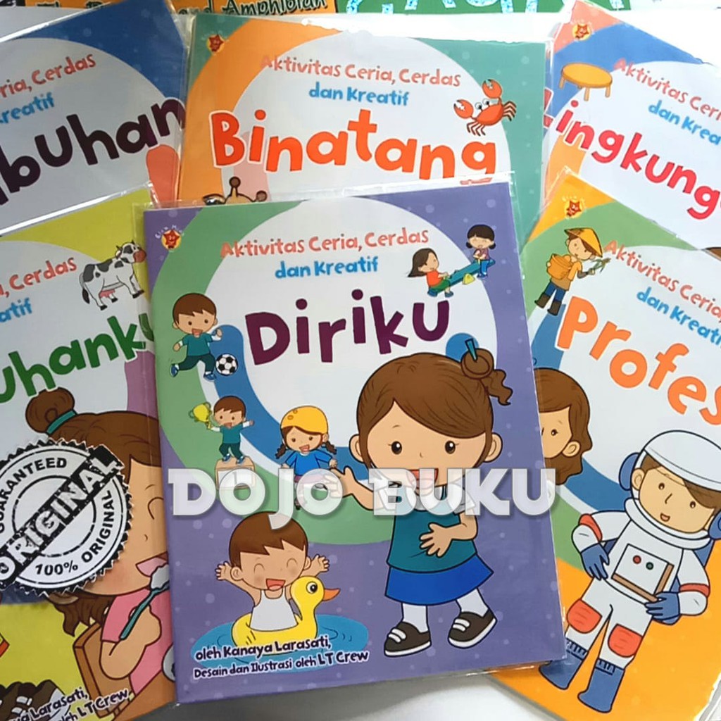 Seri Aktivitas Ceria, Cerdas, Dan Kreatif