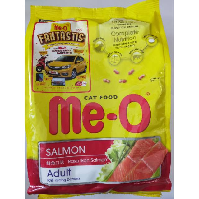 Jual Me O Salmon Adult Cat Food Shopee Indonesia