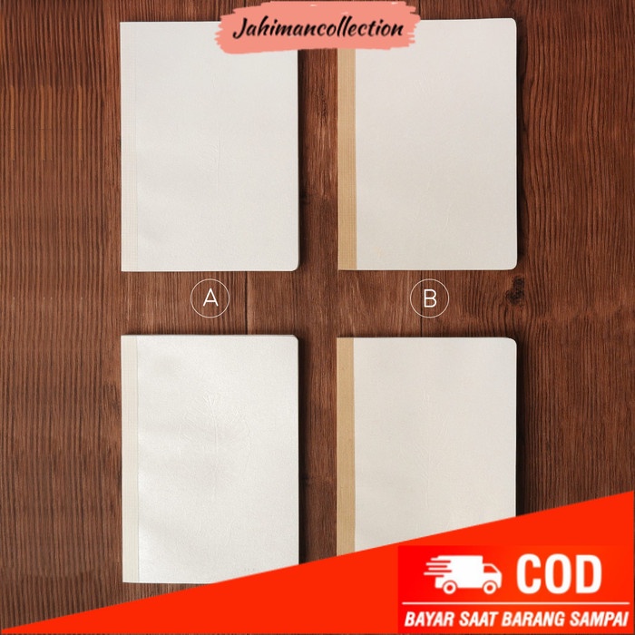 

✨ BISA COD ✨ Leaf Impression Thick Ruled Notebook B5 Ruled / Buku Tulis B5 Bergaris - VARIAN A