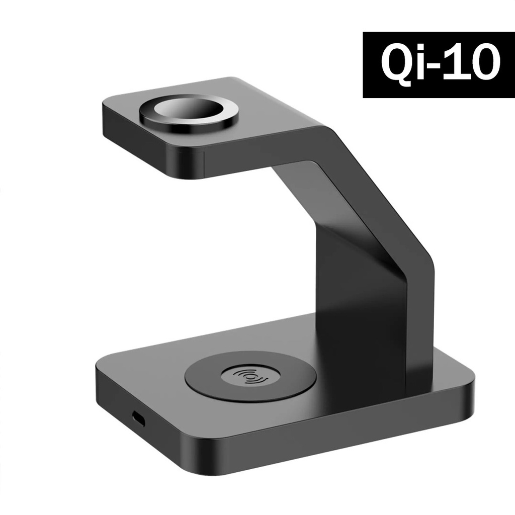 Magnetic Wireless Charger Iphone 3 in 1 Watch Phone Qi-10