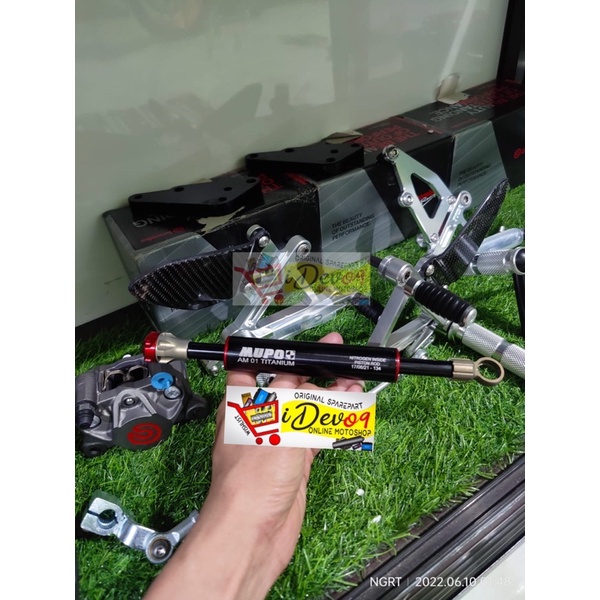 Jual Dumper Stabilizer Stang Steering Damper Mupo AM 01 Titanium