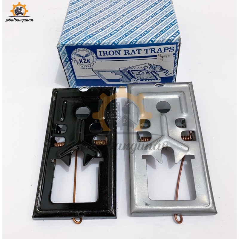 JEPRETAN TIKUS KZK / JEPRETAN MATI TIKUS / PERANGKAP TIKUS / JEPRETAN BESI KZK