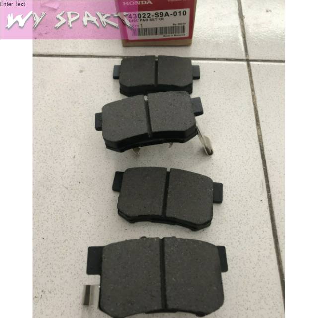 Kampas Rem Belakang Crv 2007-2012, Crv Gen 3