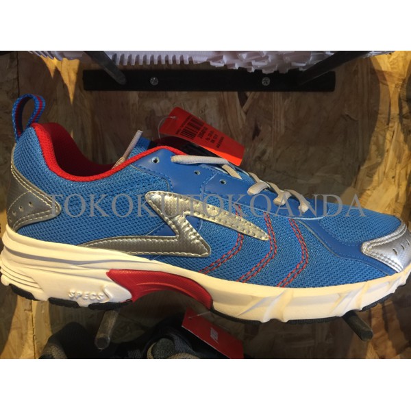 Sepatu running specs original Manaslu Tulip blue/silver new 2017