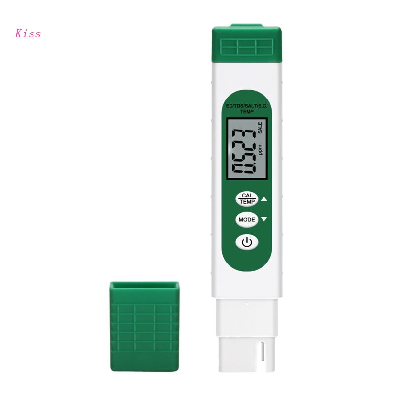 Kiss TDS Meter Digital 5in1 Untuk Mengukur Suhu Air / Garam