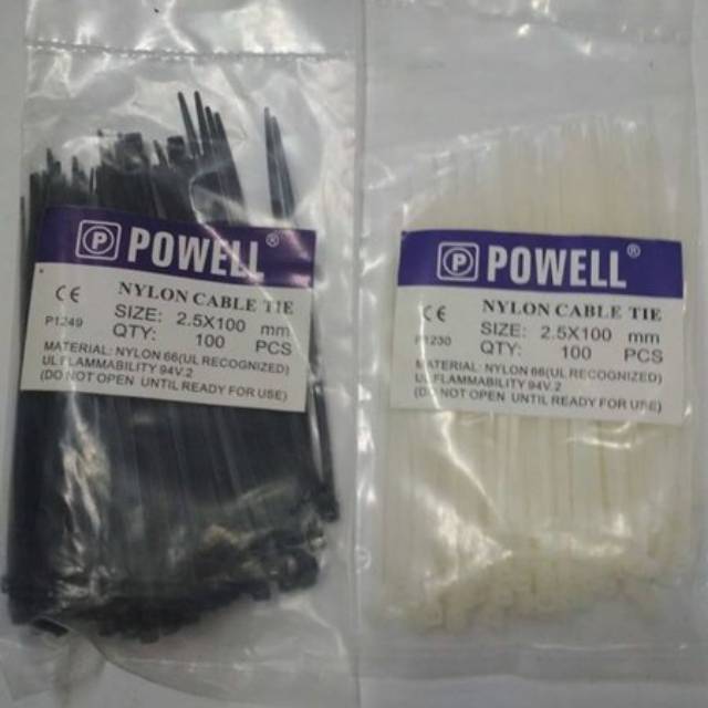 KABEL TIES POWELL (5/10 PACK atau 500/1000 BIJI)