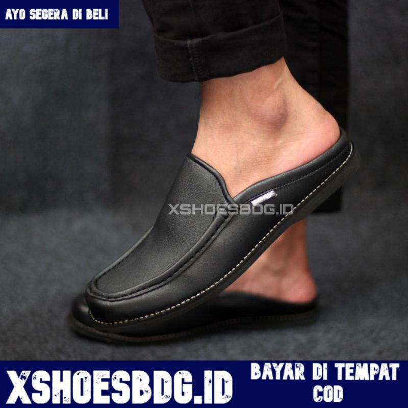 XSHOESBDG X COZY Sandal sepatu Pria Bustong Casual Pria Fashion Santai kondangan