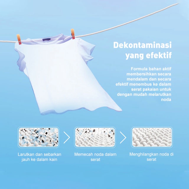 Laundry Gel Harum dan Bersih 30 Pcs