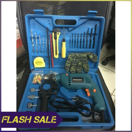 mesin bor tembok 13 mm MODERN bor listrik bor besi bor tangan