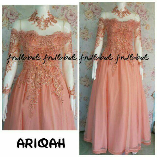 Ariqah kebaya gaun wisuda pesta hijab FnD Labels