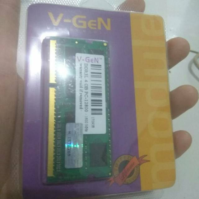 RAM Vgen DDR3L 4gb