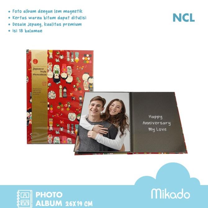 

[[[ TERSEDIA COD ]]] NCL Album Foto Magnetic 26x19cm