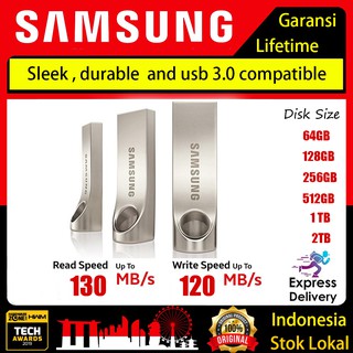 【100% ORI】Samsung Flashdisk U Disk USB 3.0 Flash Drive 64/128/256/512G/1T/2TB High Speed Reading