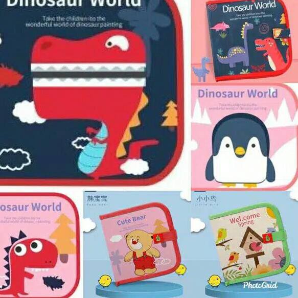 

Ecer / Grosir Buku Gambar Portable Magic Bisa Dihapus Free Pena Warna dan Tisu Basah Blackboard Dood