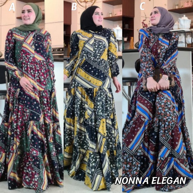 Gamis NONNA ELEGAN Original by BAENETTA
