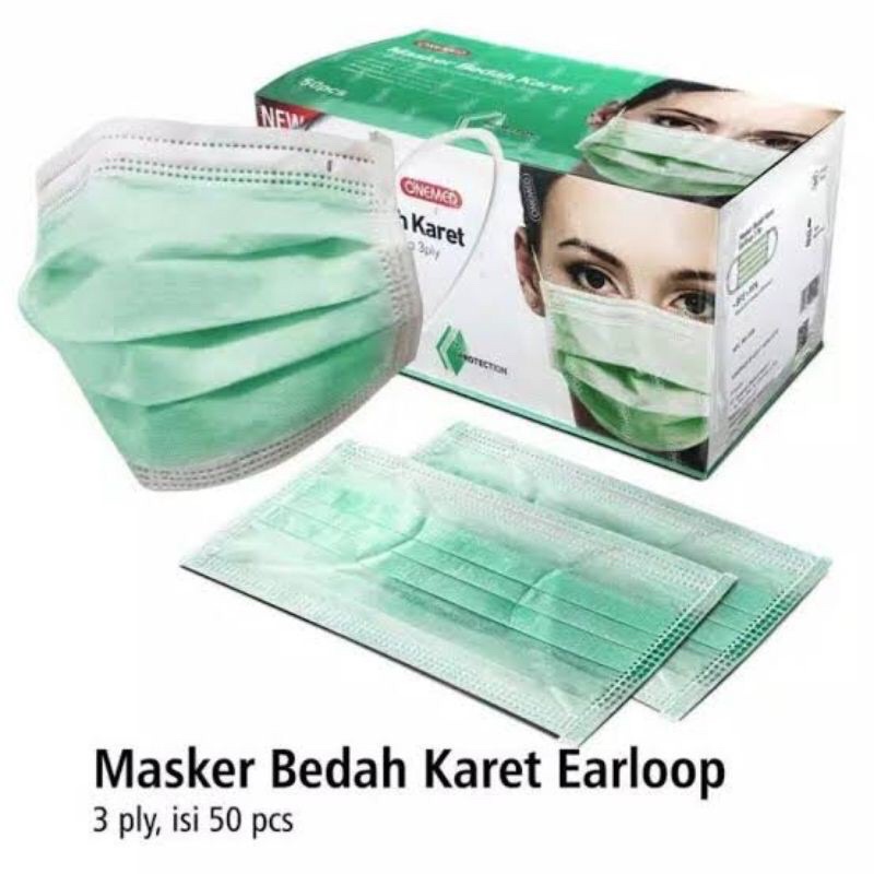 One Med Masker Medis 50 ply