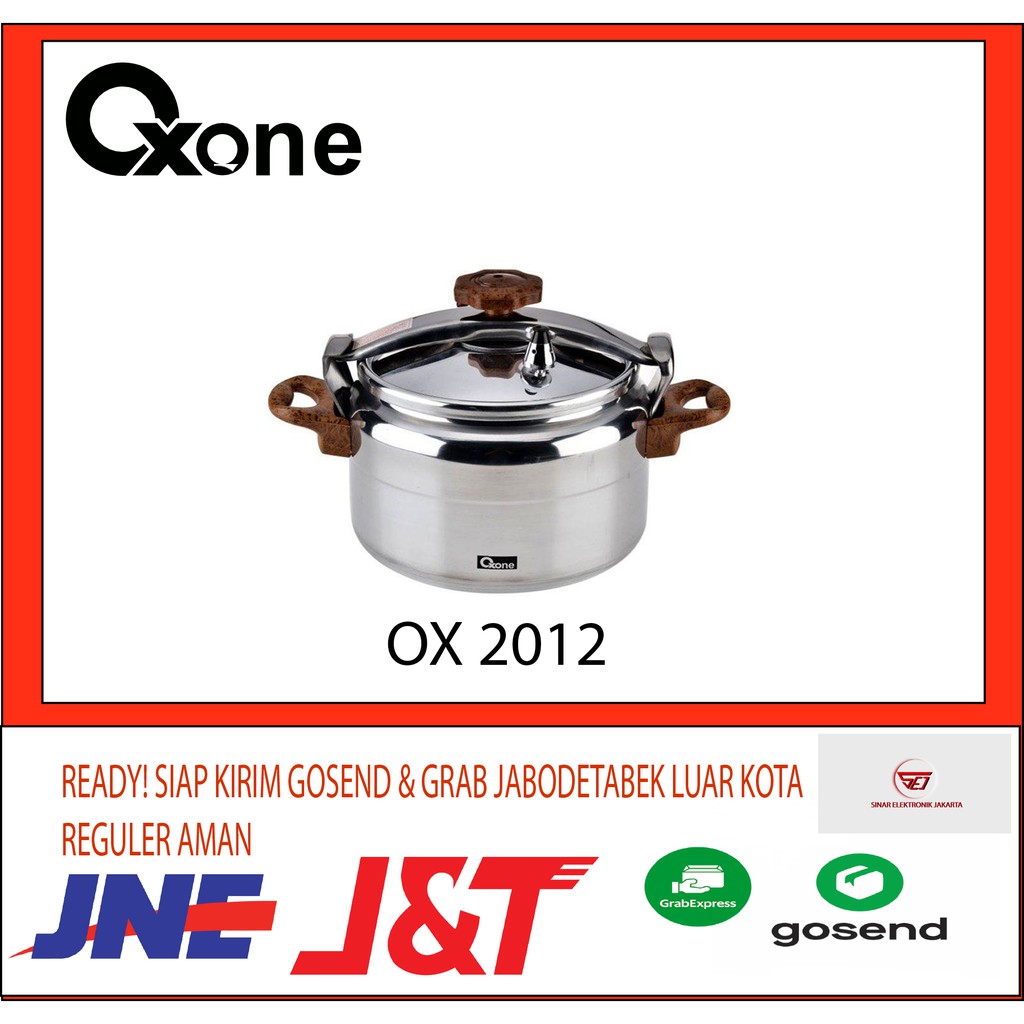 Oxone OX 2012 Panci Presto 12 Liter Aluminium. Baru&amp;Original