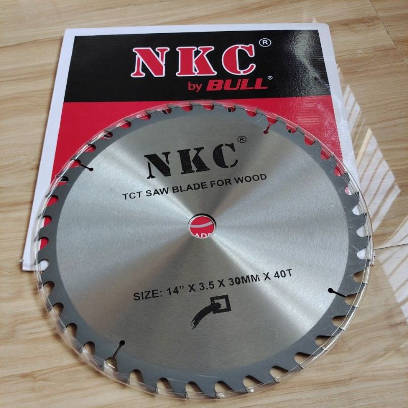 pisau potong kayu 14&quot;x40T NKC / Saw Blade 14&quot;x40T NKC