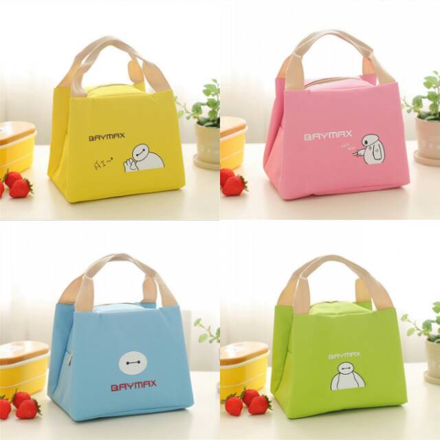

Lunch Cooler Bag Box Tas Bekal Anak Karakter Baymax Big Hero 6 Bay Max