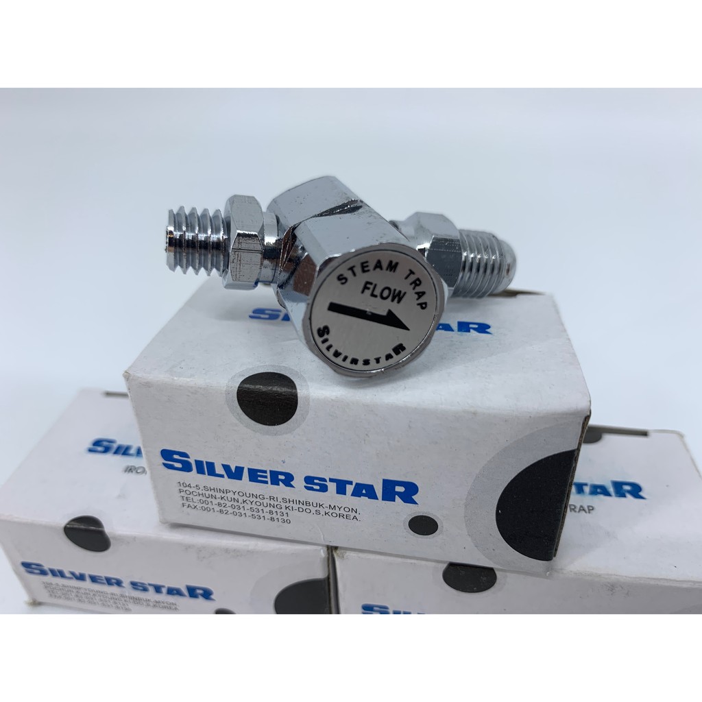 Steam Trap Silverstar / Mini Drainer Setrika Uap Boiler Gosokan ORI!!