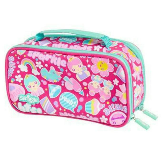 

SMIGGLE SAYS GO ANYWHERE PENCIL CASE - TEMPAT PENSIL SMIGGLE