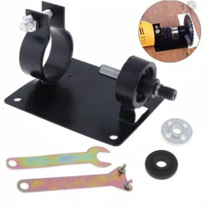 Dudukan Mesin Bor Menjadi Gerinda Potong