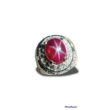 MILIKI SEGERA CINCIN BATU AKIK AMERIKA STAR CRYSTAL CANTIK ELEGAN