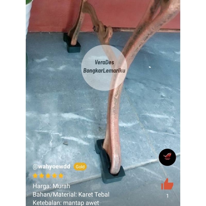 Karet Kaki Kursi Taman