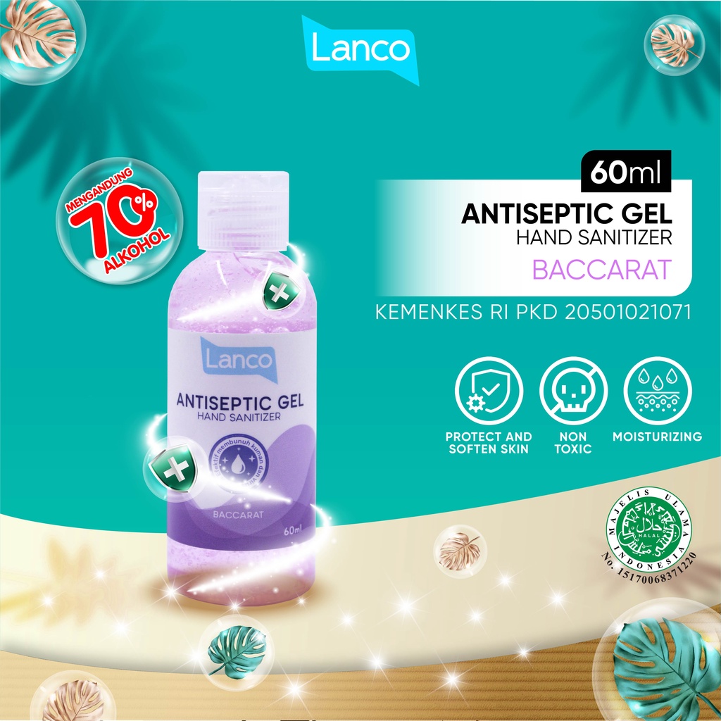 Hand Sanitizer Antiseptic 60 ml Ready Terus Langsung Order Aja