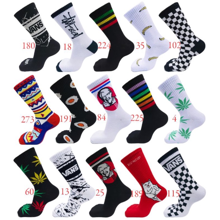 Kaos kaki skate oldschool bebas pilih motif/Kaos kaki old school-2