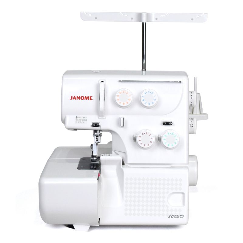 JANOME 8002D Mesin Obras Neci Portable Multifungsi