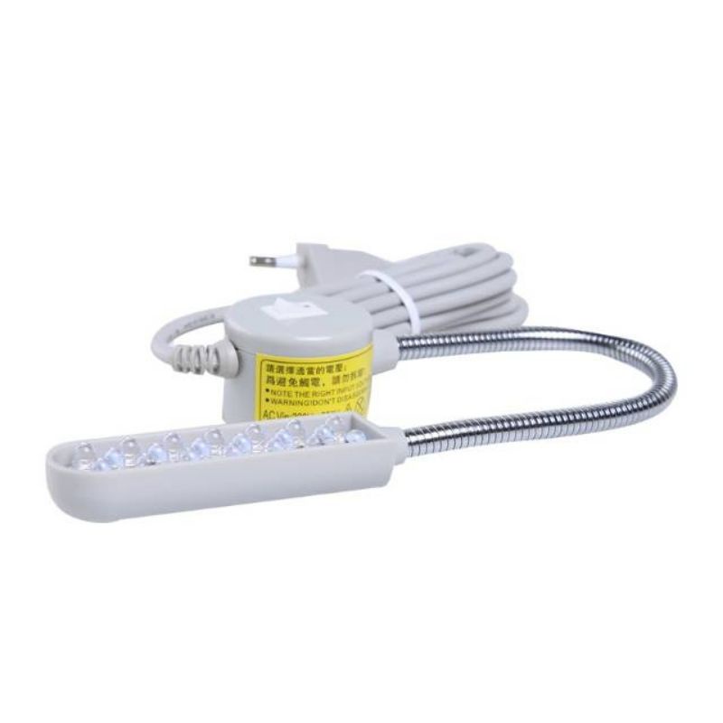 Lampu LED mesin jahit 20 titik lengkap dengan magnet dan colokan-4