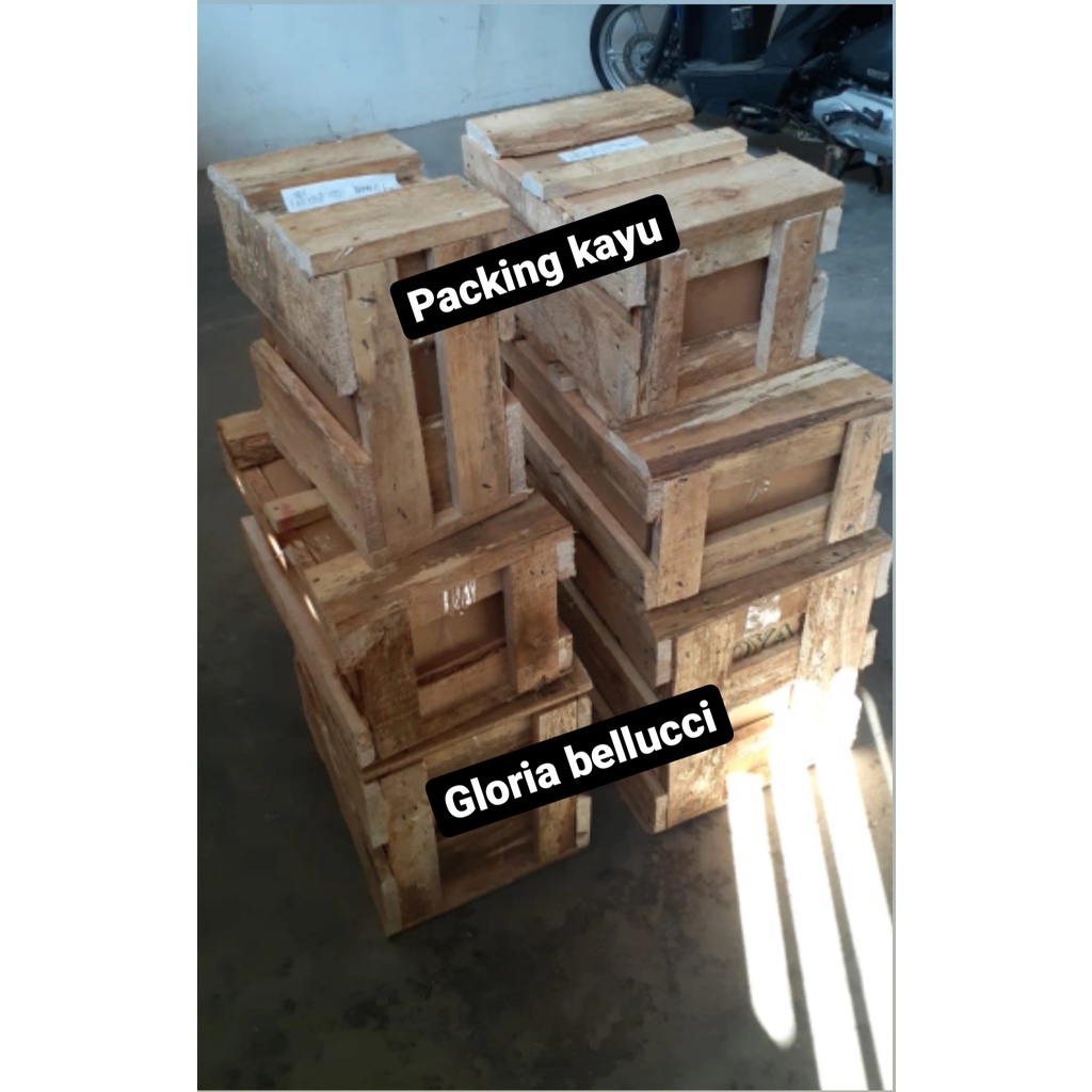 

tAe packing kayu tambahan biar aman gloria bellucci