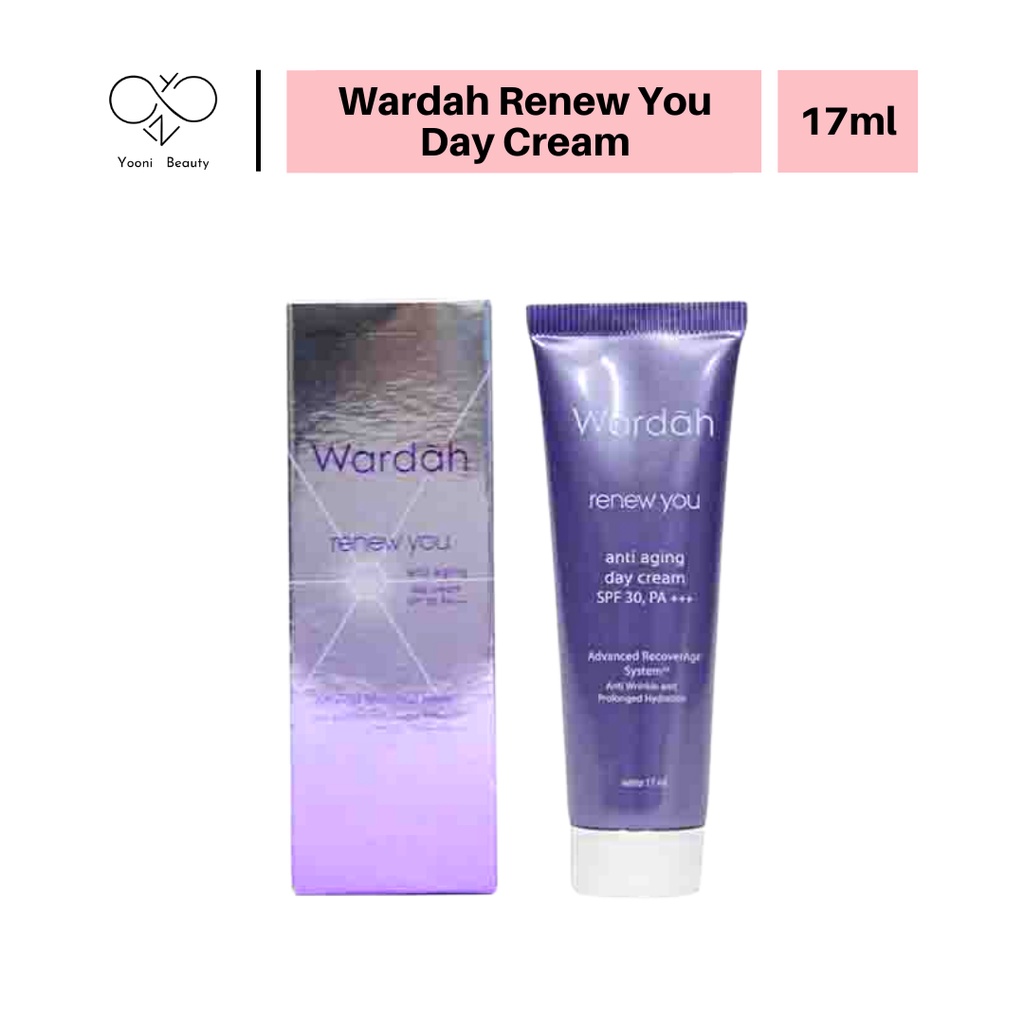 Wardah Renew You Anti Aging Day Cream / Pelembab Wardah Anti Aging / Wardah Moisturizer
