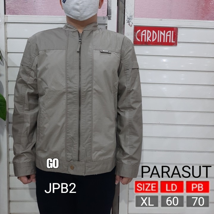 BB JPB CARDINAL JAKET PARASUT Cowok Casual Jaket Tebal Cowok Baru