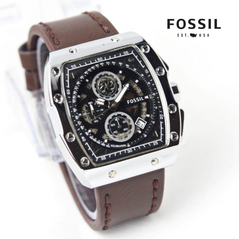 Jam Tangan pria FS  Chrono Aktif Tanggal Aktif