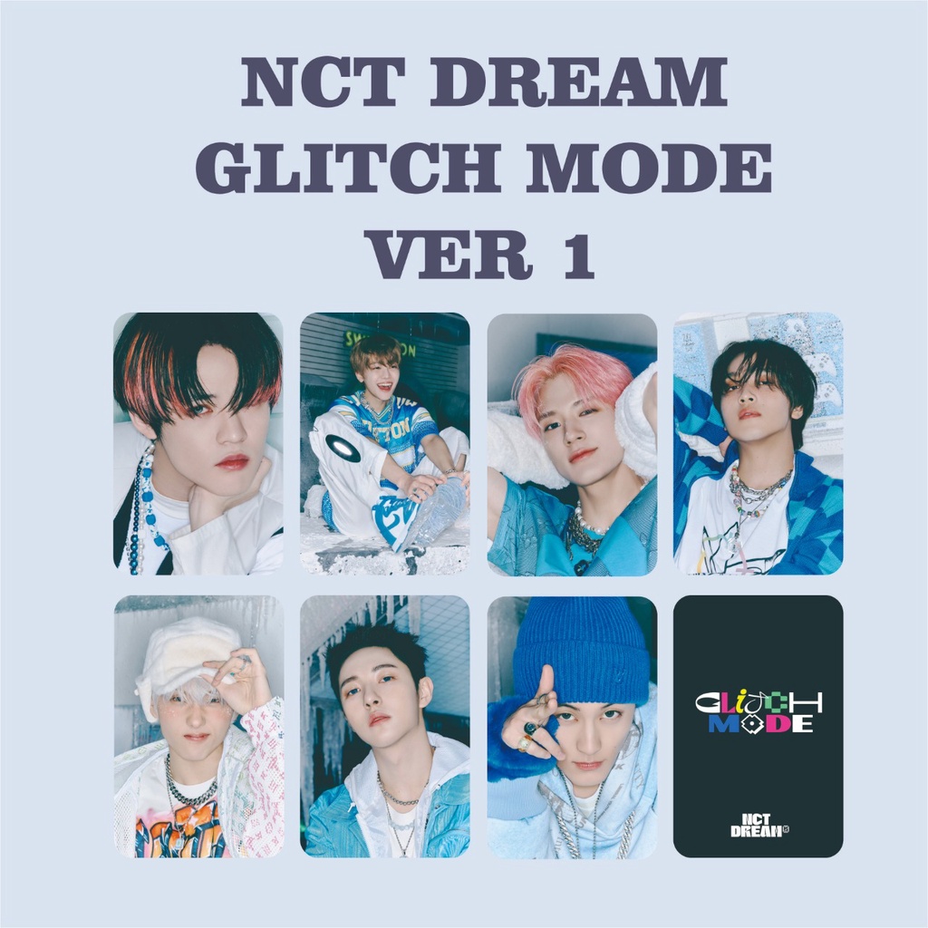 PHOTOCARD NCT DREAM GLITCH MODE