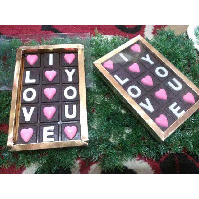 

Coklat Blok I LOVE YOU valentine