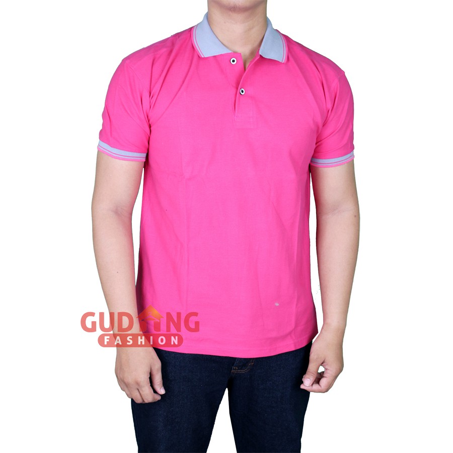 Kaos Polo Kerah Tangan Pendek Pria PLS 109