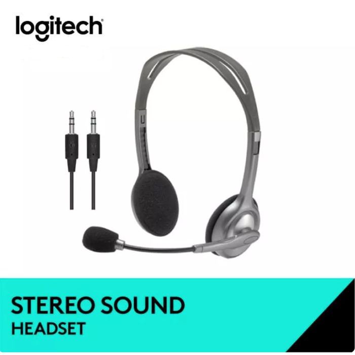 Headset Logitech H110 - Original 100% - Garansi Resmi 2 Tahun