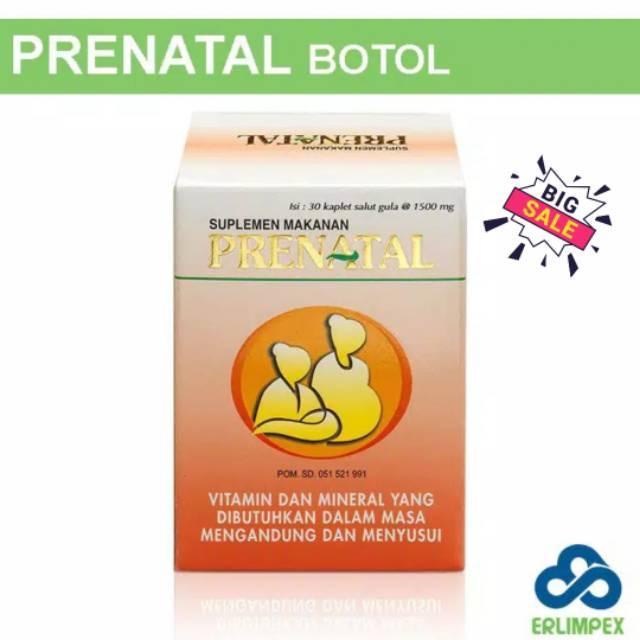 Prenatal botol isi 30 kapsul per botol