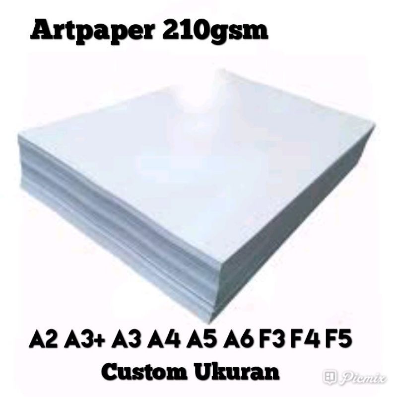 

Kertas Brosur Artpaper 210gsm A3/A4/A5/A6/Double folio/F4/F5