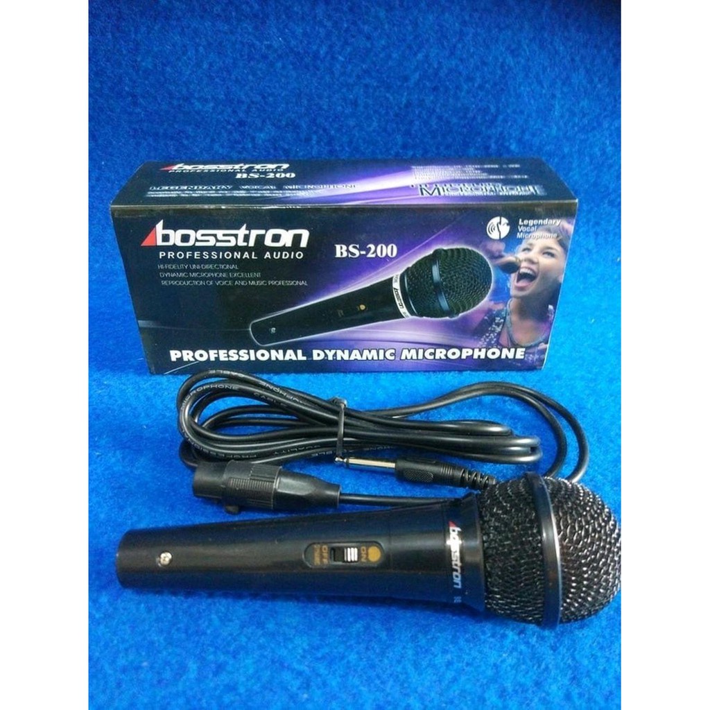 Mic BOSTRON kabel BS-200 BOSTRON original termurah